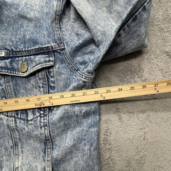 Vintage Georges Marciano Guess Jacket Mens‎ Medium Denim Acid Wash USA 80s Retro